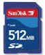 512MB SD Memory Card
