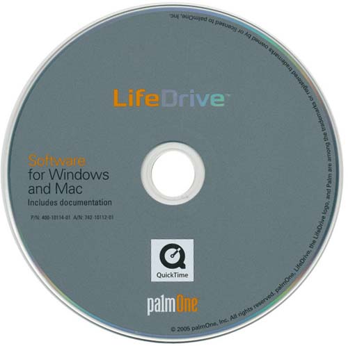 LifeDrive Install CD - Click Image to Close