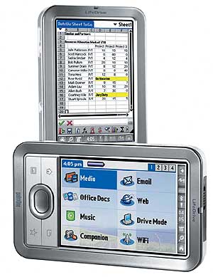 Palm LifeDrive Mobile Manager - Garnet 5.4 416 MHz - Click Image to Close