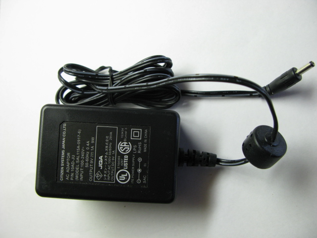 115 Volt Power Adapter for PP-55 (P50-DAT03-55) - Click Image to Close