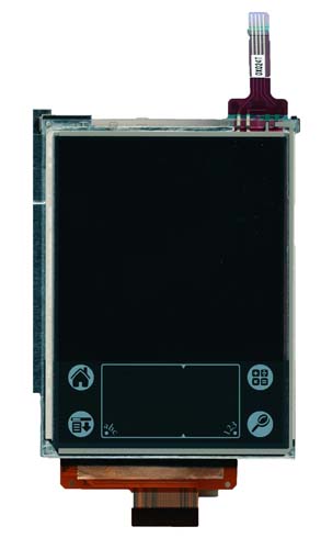 Palm IIIc Series Complete LCD Screen - Click Image to Close