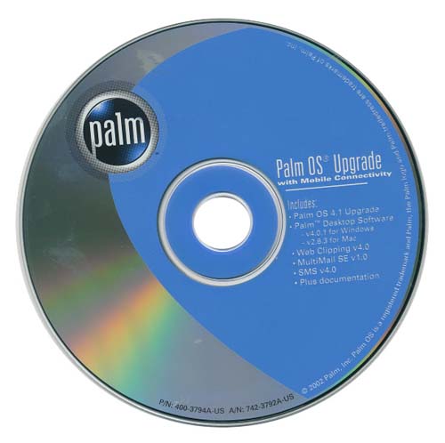 Palm OS Upgrade Install CD - Click Image to Close