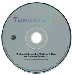 Tungsten T3 Install CD - Click Image to Close