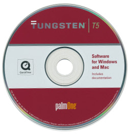 Tungsten T5 Install CD - Click Image to Close