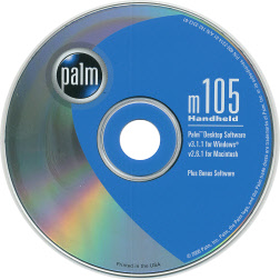 Palm m100 and m105 Install CD - Click Image to Close