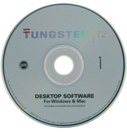 (image for) Tungsten T2 Install CD