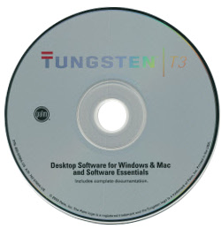 (image for) Tungsten T3 Install CD