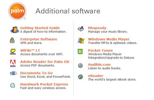 Modal Additional Images for Palm TX Install CD