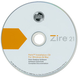 (image for) Zire 21 Install CD