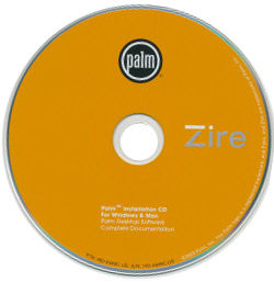 (image for) Zire and m150 Install CD